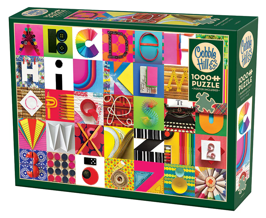 Found Alphabet | 1000 Piece