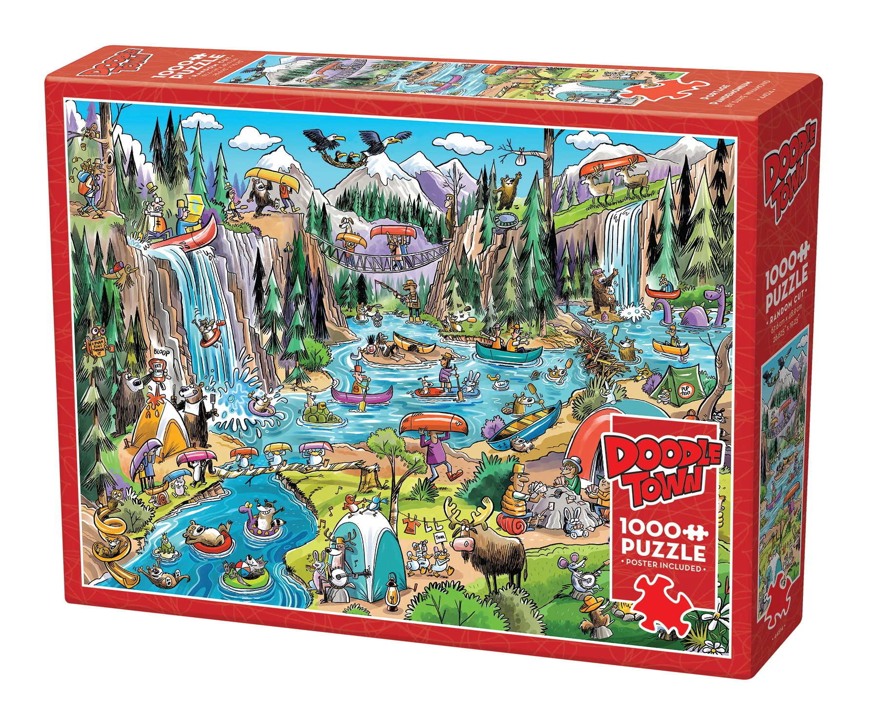 DoodleTown: Portage Pandemonium | 1000 Piece
