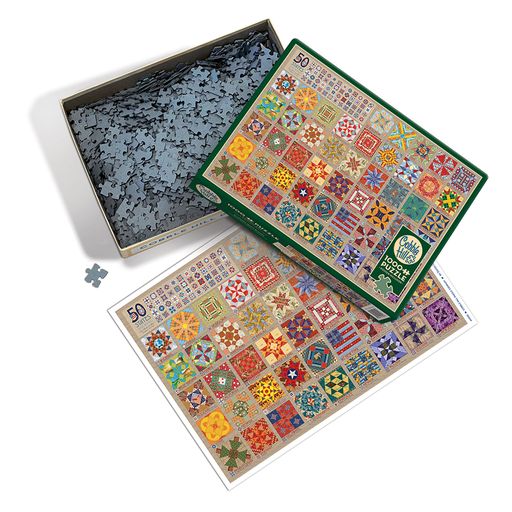 50 States Quilt Blocks | 1000 Piece