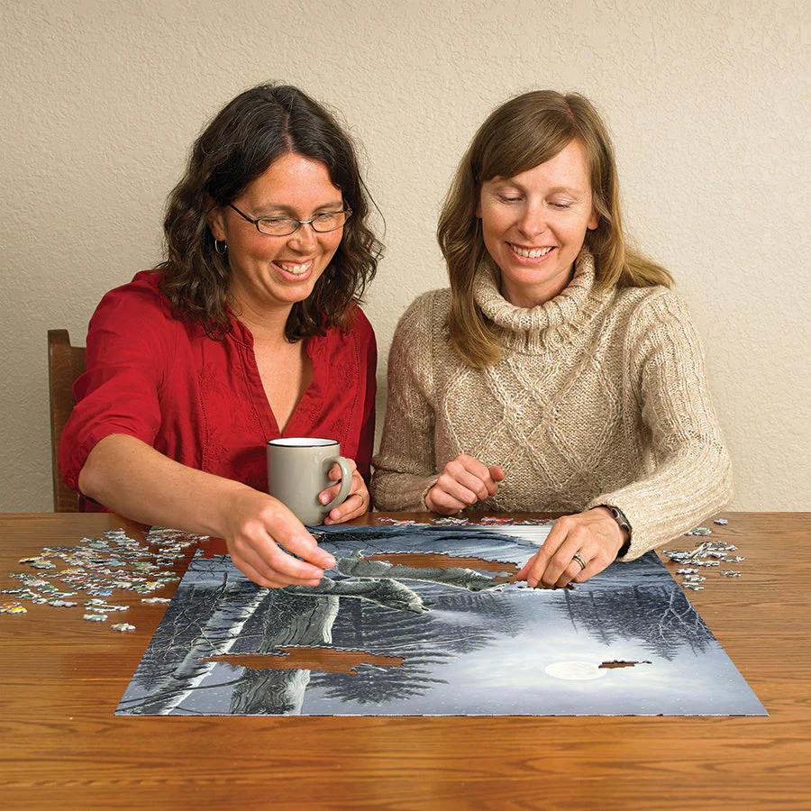 Wolves by Moonlight | 1000 Piece