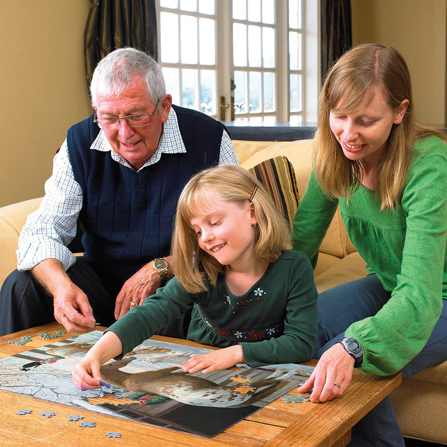 Winter Barnyard (Family) | Family Pieces 350