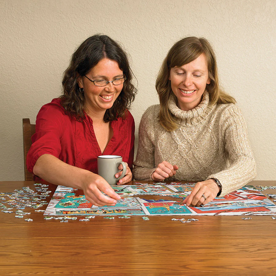 Mid Mod Season's Greetings | 1000 Piece