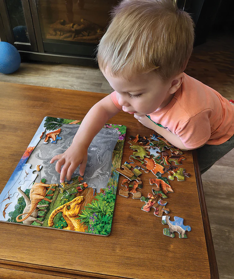 Triceratops & Friends (tray) | 35 Piece Tray