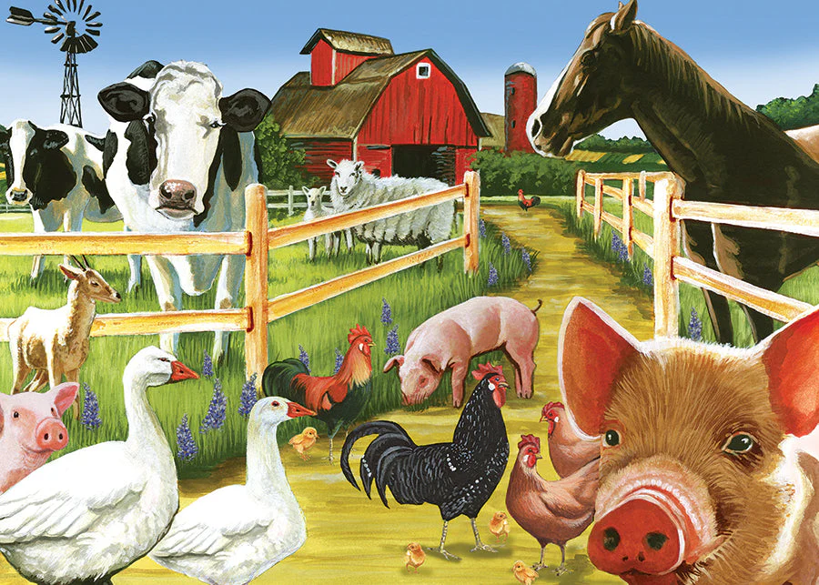 Farmyard Welcome (tray) | 35 Piece Tray