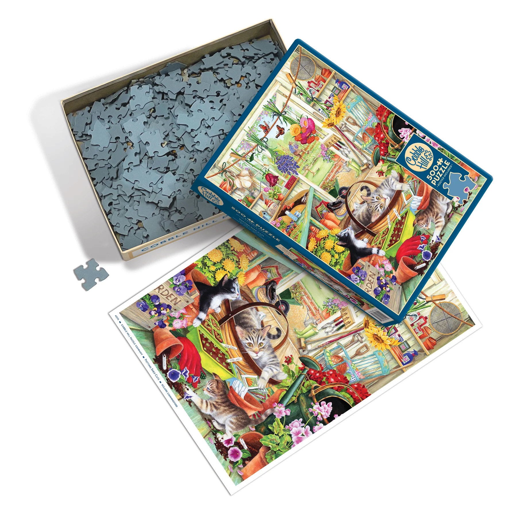 Potting Shed Cats | 500 Piece