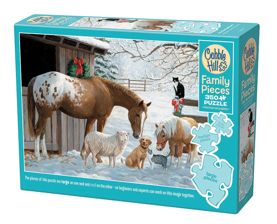 Winter Barnyard (Family) | Family Pieces 350