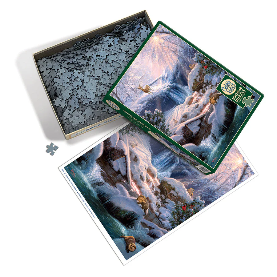 Mystic Falls in Winter | 1000 Piece