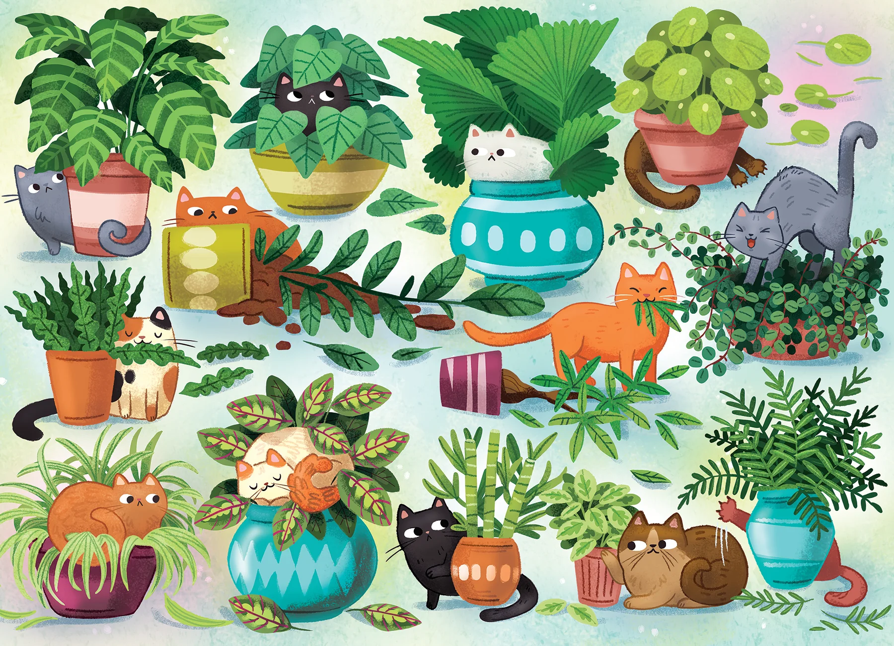 Cats vs. Plants | 500 Piece