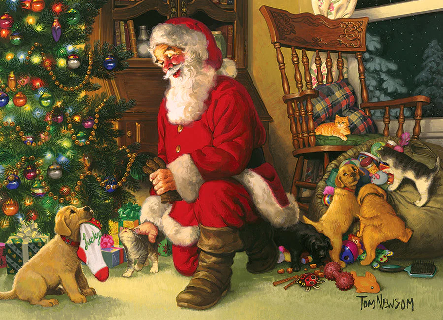 Santa's Lucky Stocking (Family) | Family Pieces 350