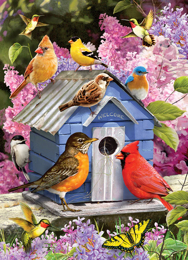 Spring Birdhouse | 500 Piece