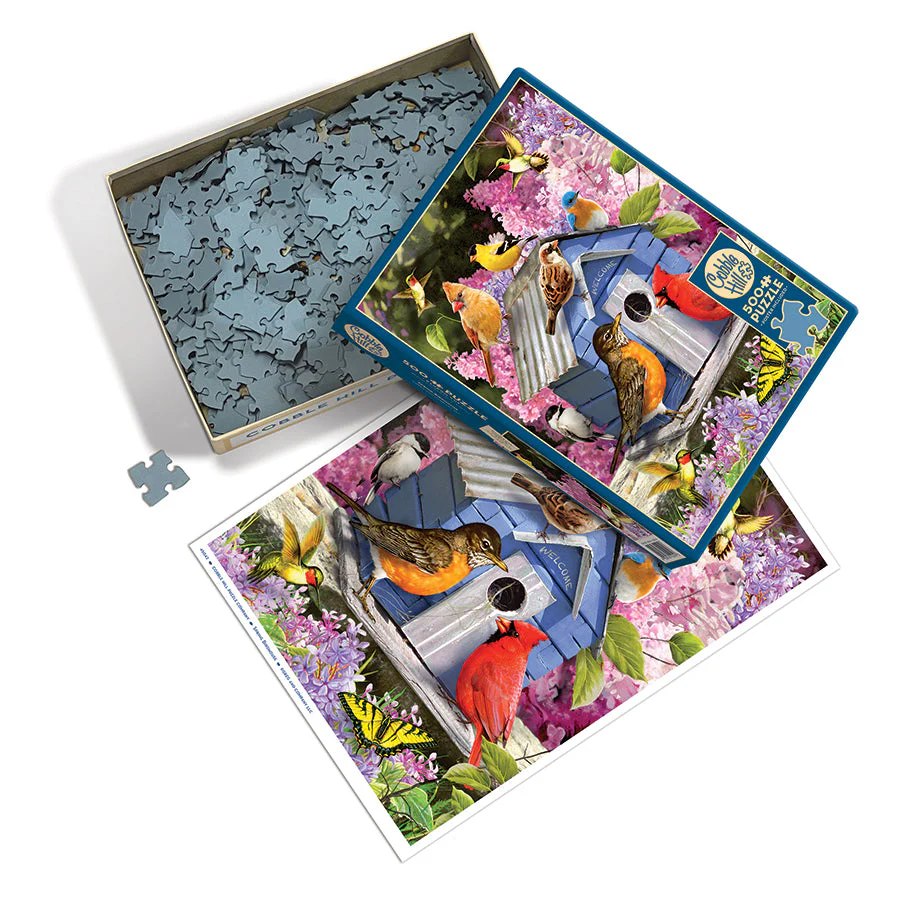 Spring Birdhouse | 500 Piece
