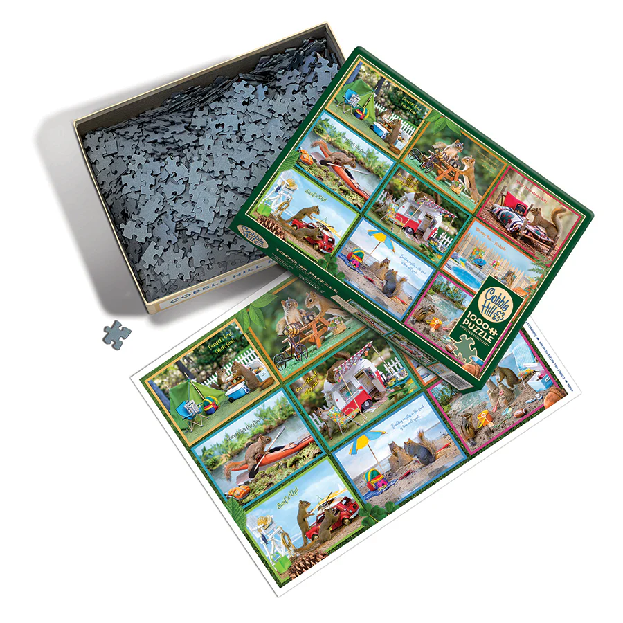 Squirrels on Vacation | 1000 Piece