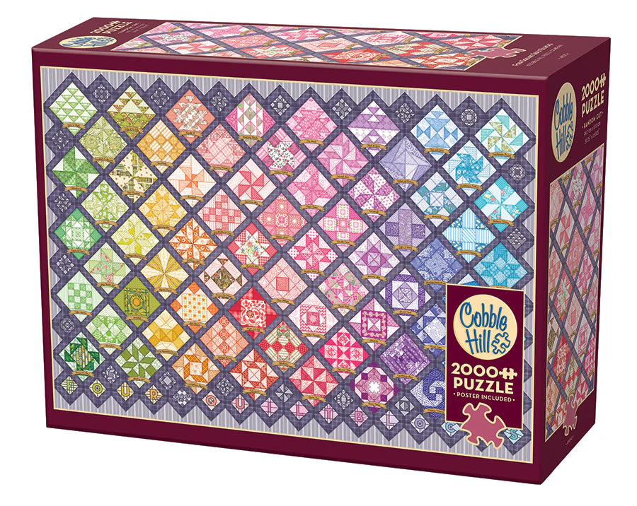Four Square Quilt Blocks | 2000 Piece