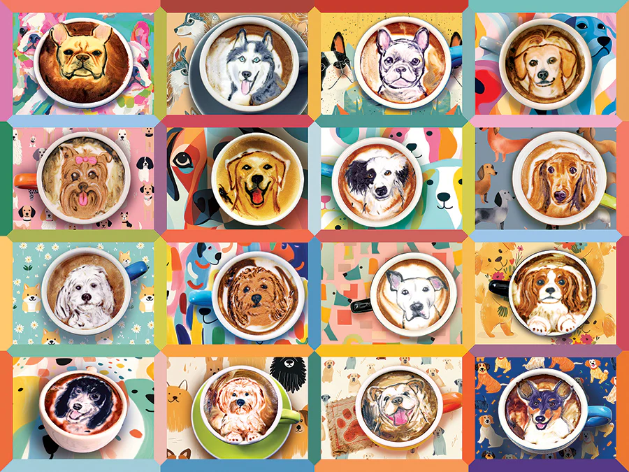 Puppy Lattes | Easy Handling 275 Piece