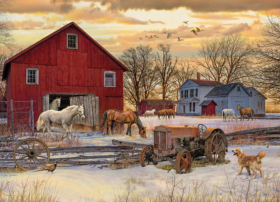 Winter on the Farm | 1000 Piece