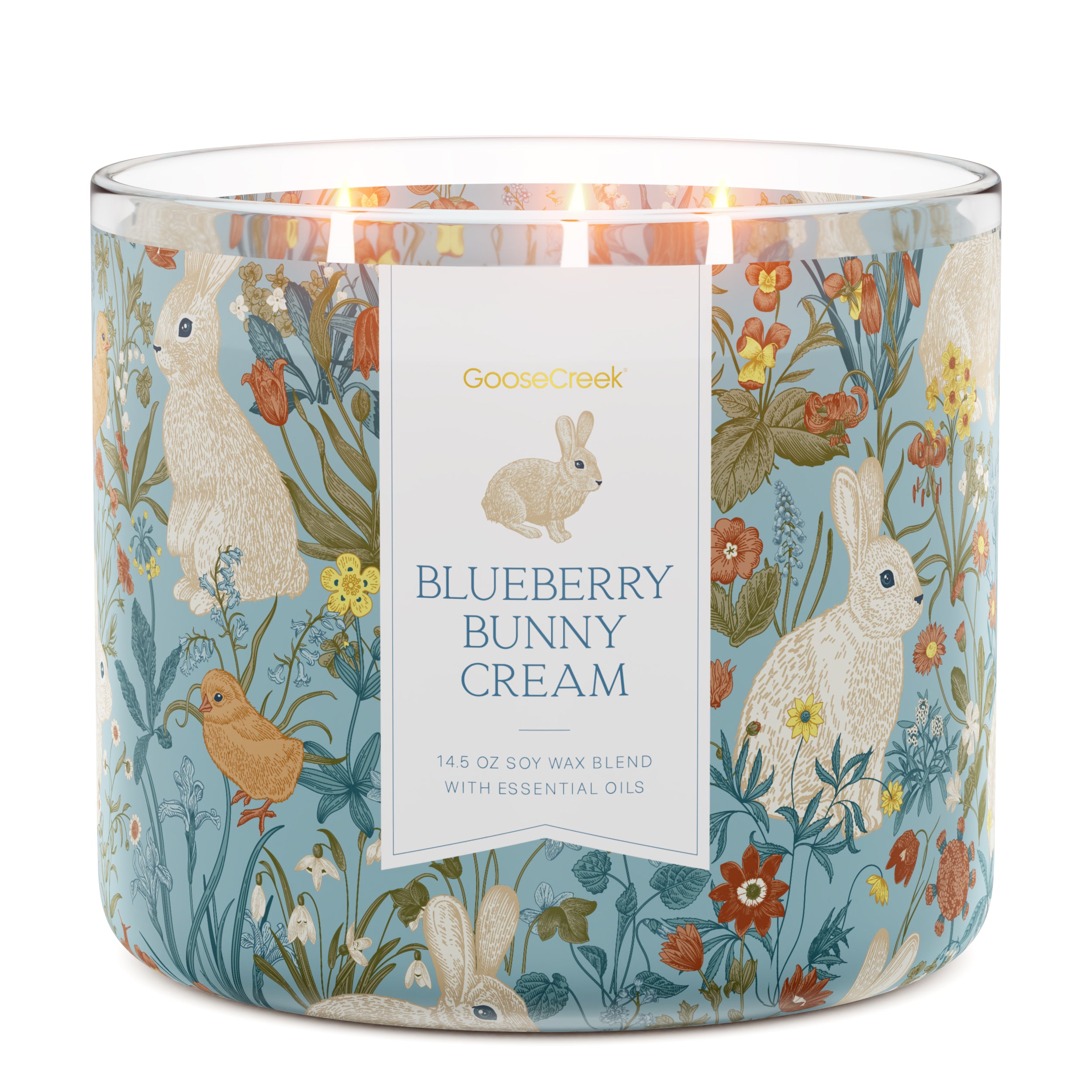 Blueberry Bunnycream Large 3-Wick Candle