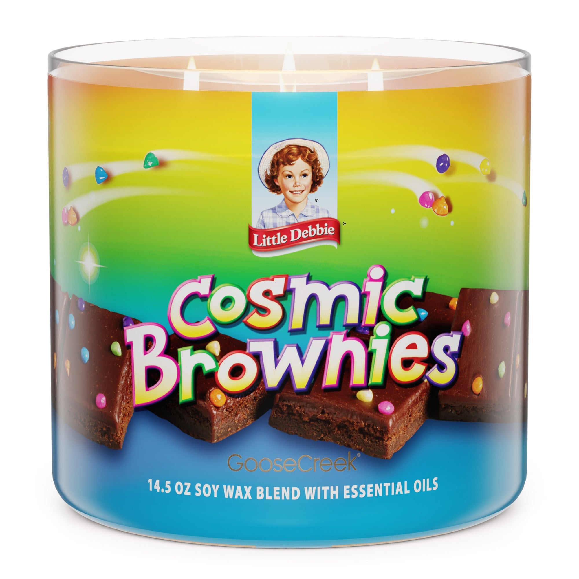 Cosmic Brownies Little Debbie TM 3-Wick Candle