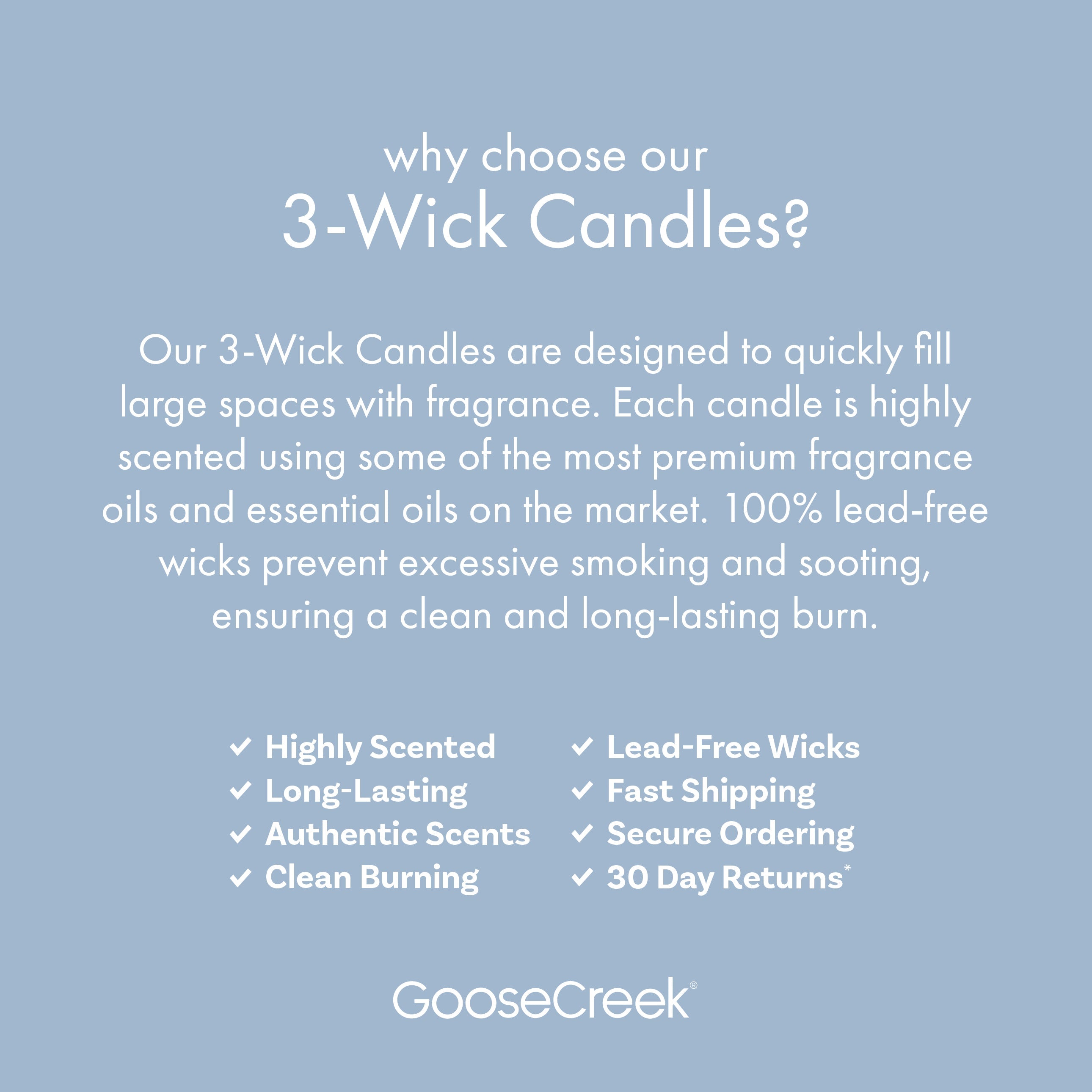 Mahogany Driftwood 3-Wick Candle