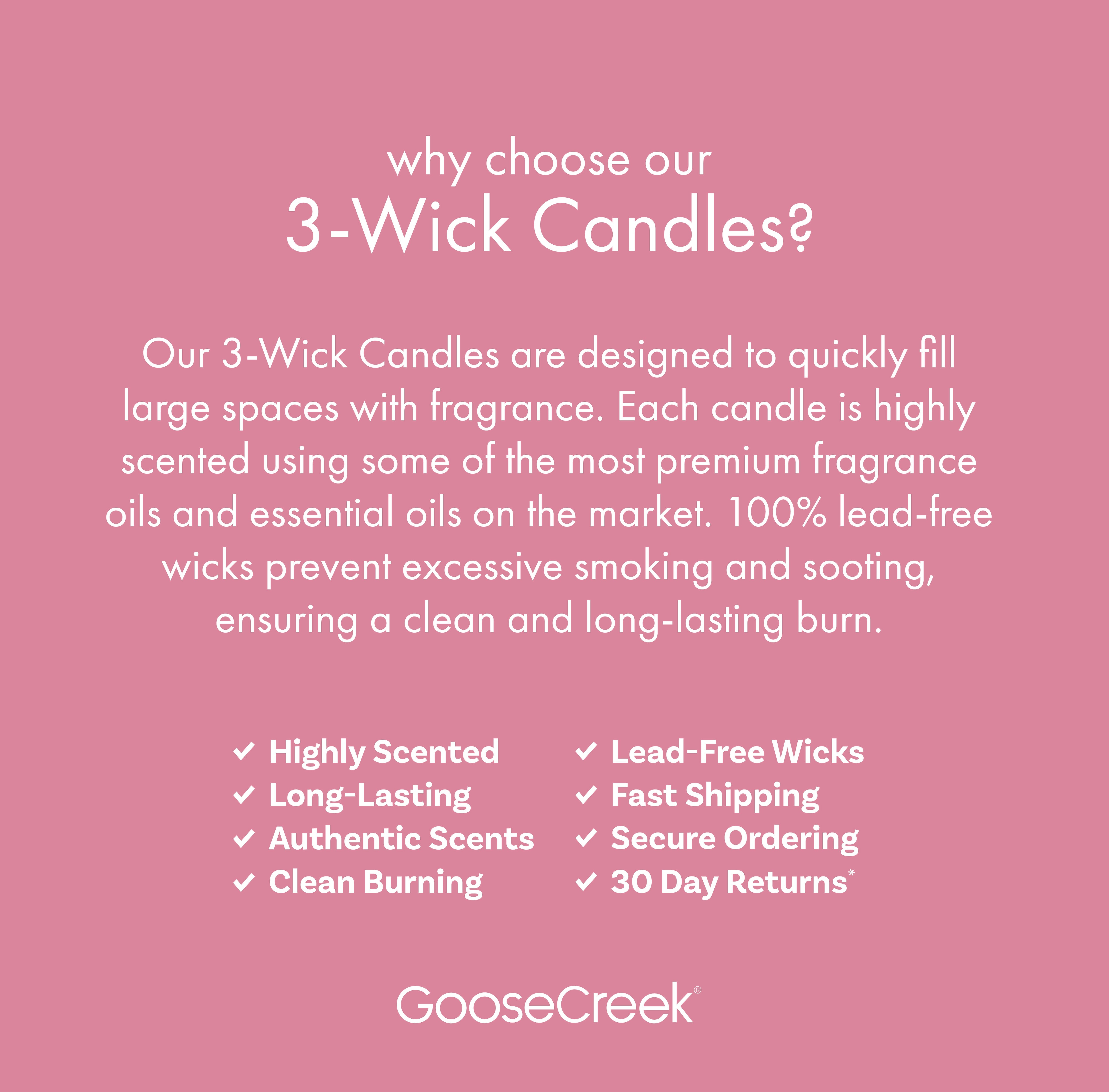 Pink Bellini Large 3-Wick Candle