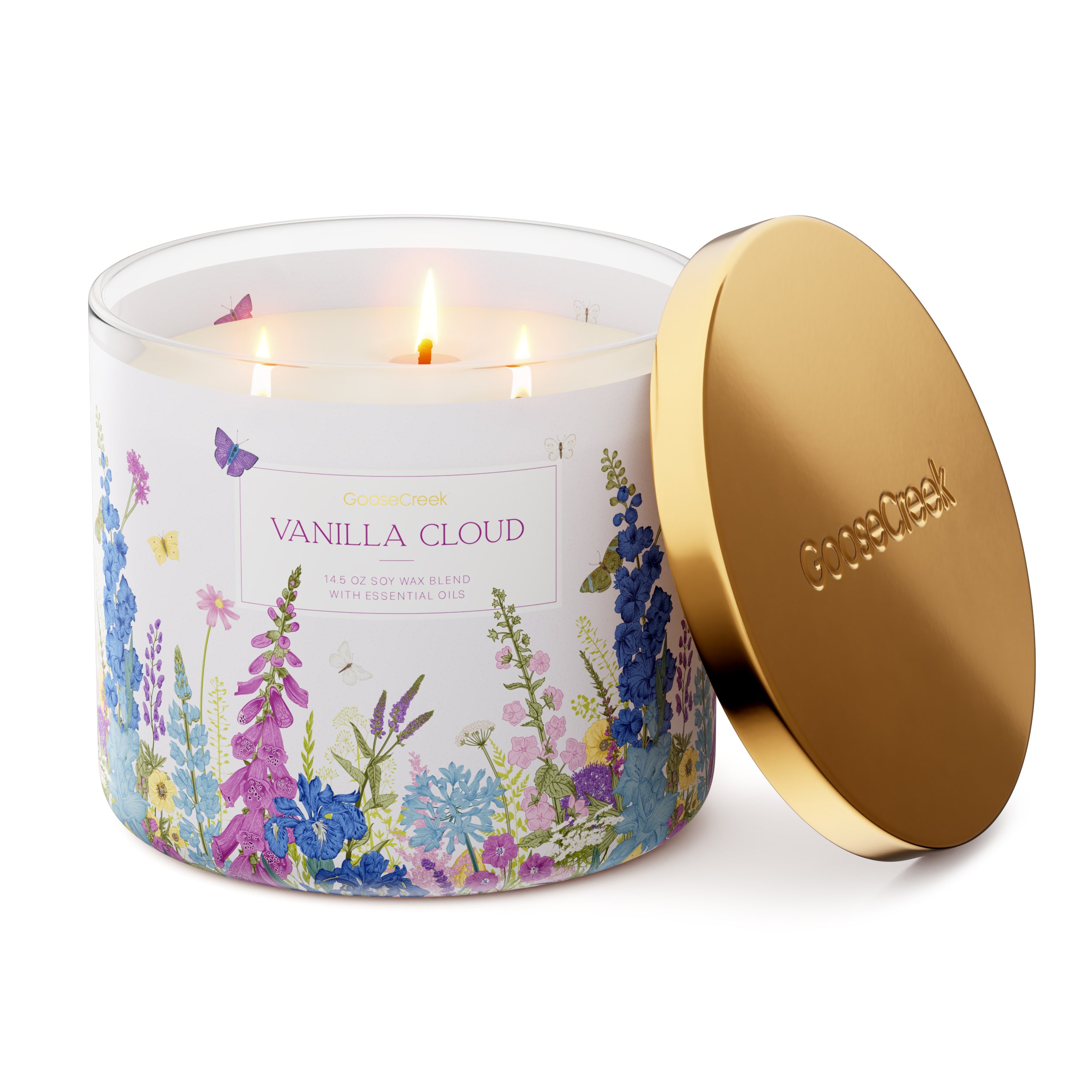 Vanilla Cloud Large 3-Wick Candle