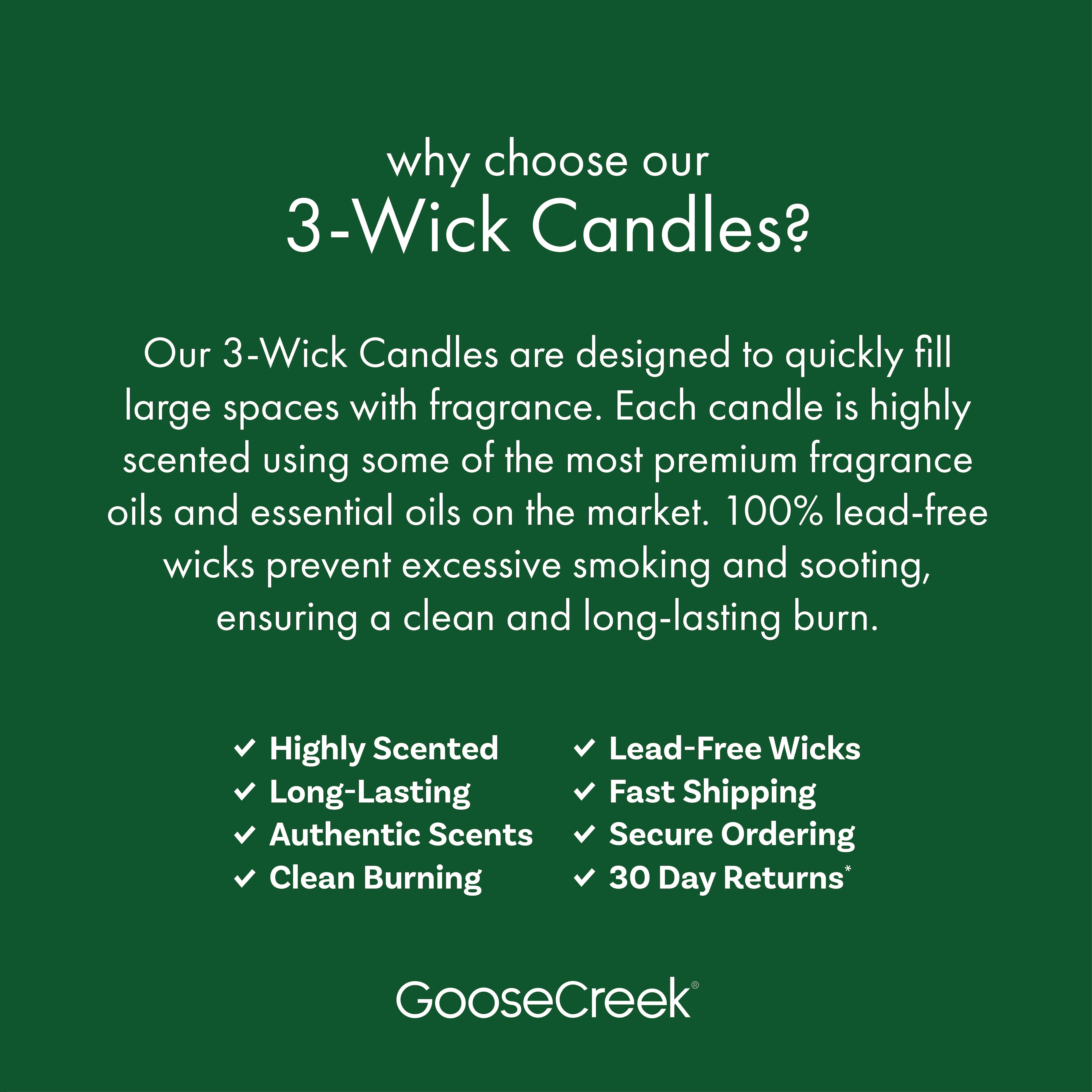 White Pine Lake Large 3-Wick Candle