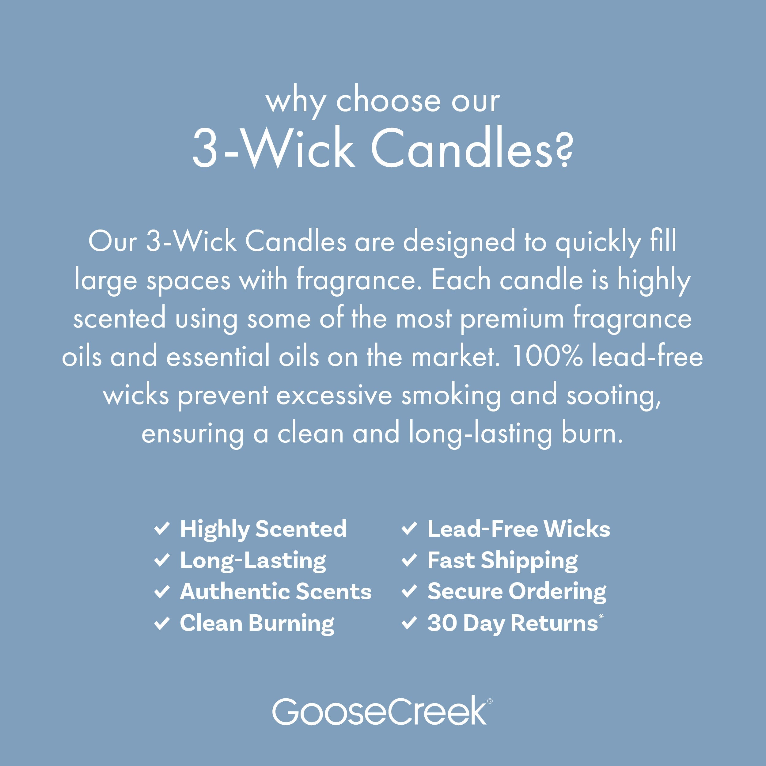 Cotton Vanilla Breeze 3-Wick Candle