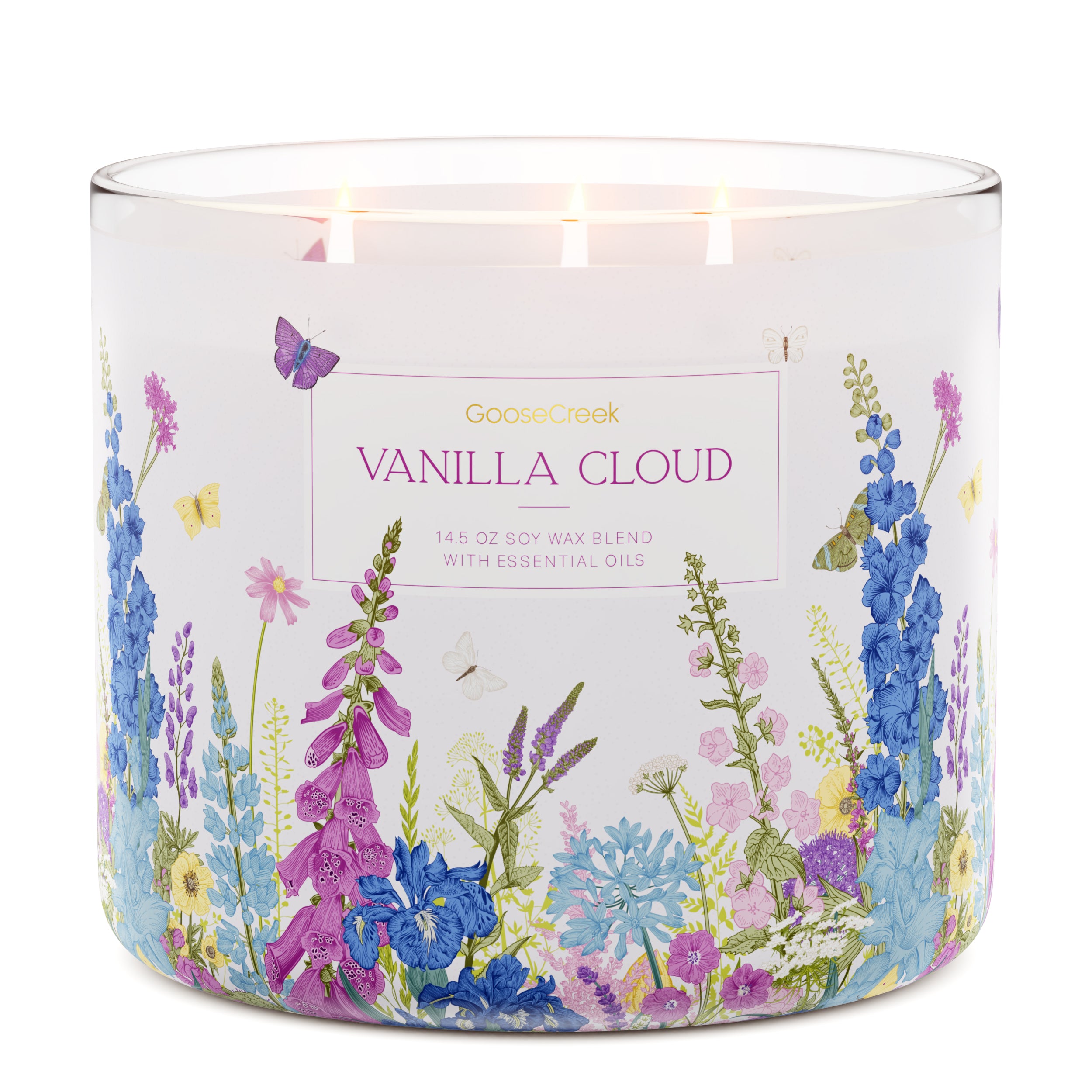 Vanilla Cloud Large 3-Wick Candle