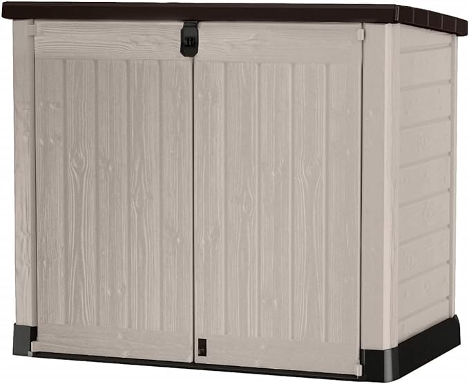 Keter 250001 Store It Out Pro Outdoor Storage Shed, 145.5 x 82 x 123cm