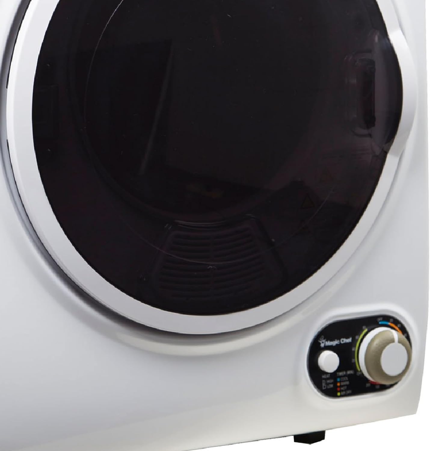 Magic Chef Compact Laundry Dryer Machine, Small Portable Dryer, Vented, 1.5 Cubic Feet, White