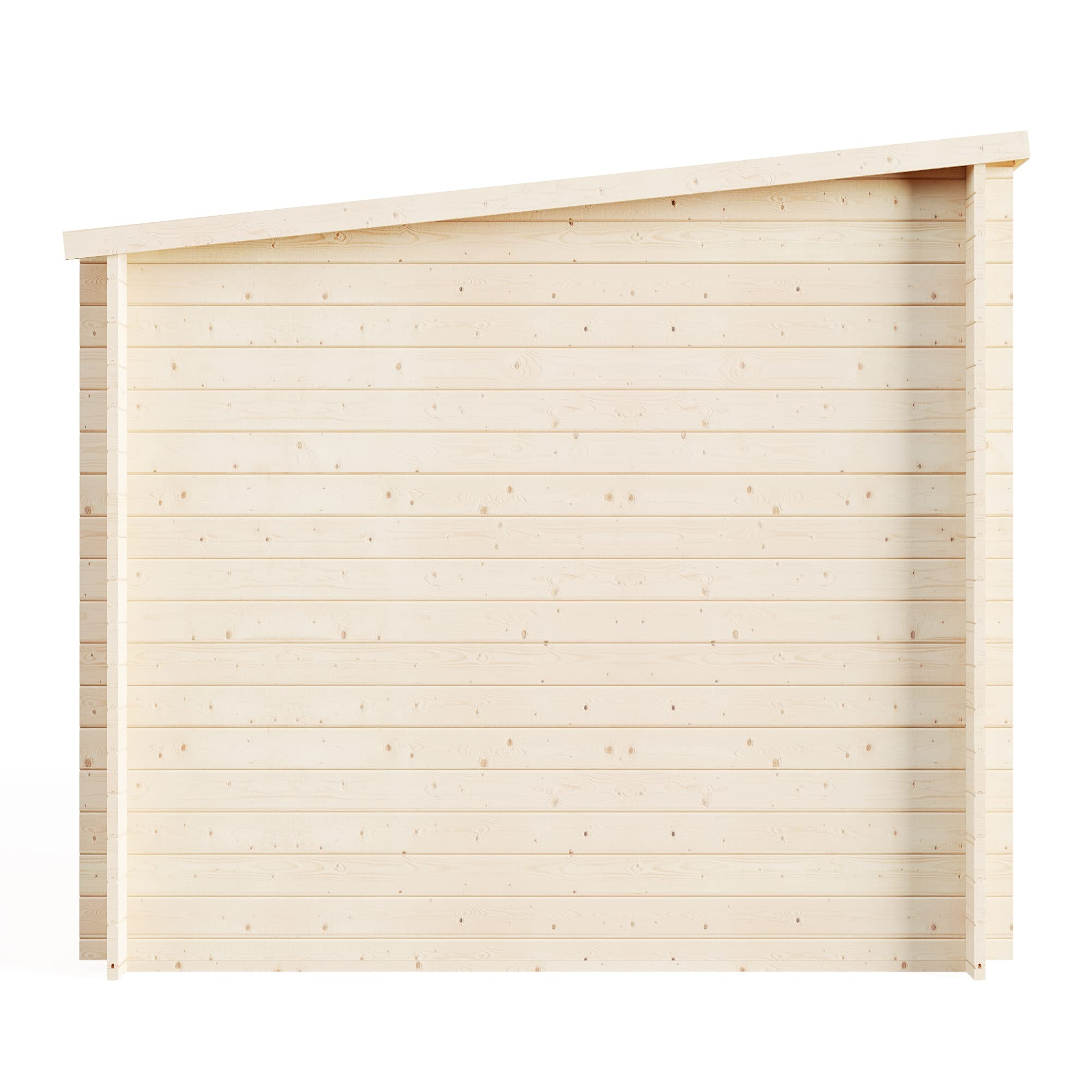 12x8 Log Cabin Summerhouse Garden Office Studio Modern Pent Carmen Outdoor Room