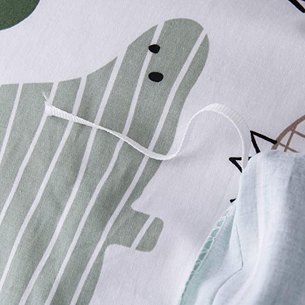 New Cartoon Animals Elephant Print Duvet Cover Sets for Kids 100% Cotton Reversible Soft 3 Pieces Kids Bedding Duvet Cover Pillowcases Kawaii Cloud Bedding Sets, Queen/Full Full/Queen (1 Duvet Cover + 2 Pillowcases) Multi A00 Elephant Bunny Balloon