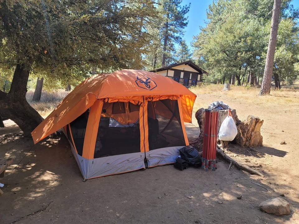 T4 Plus Hub Tent, Easy 90-Second Set-Up, Waterproof, UV Resistant, 4-8 Person