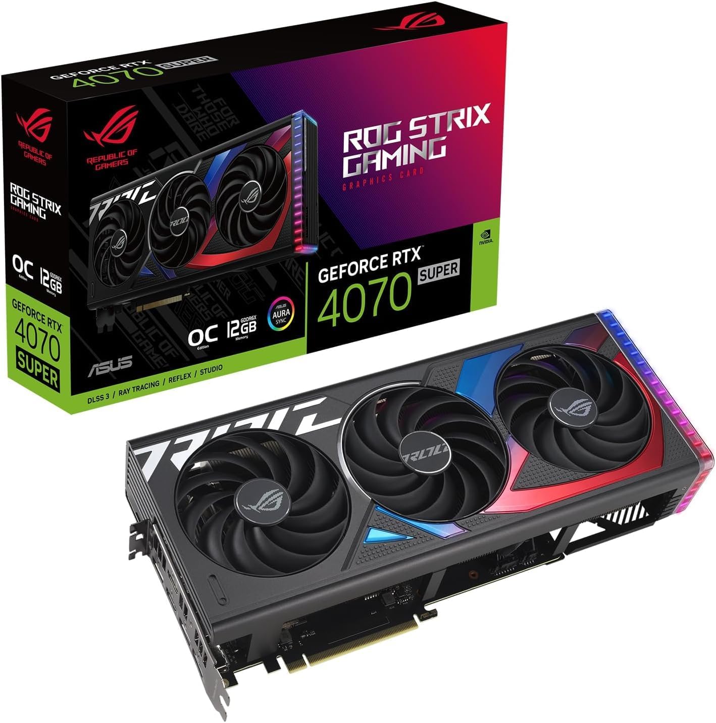 ASUS ROG-STRIX-RTX4070 SUPER-O12G-GAMING