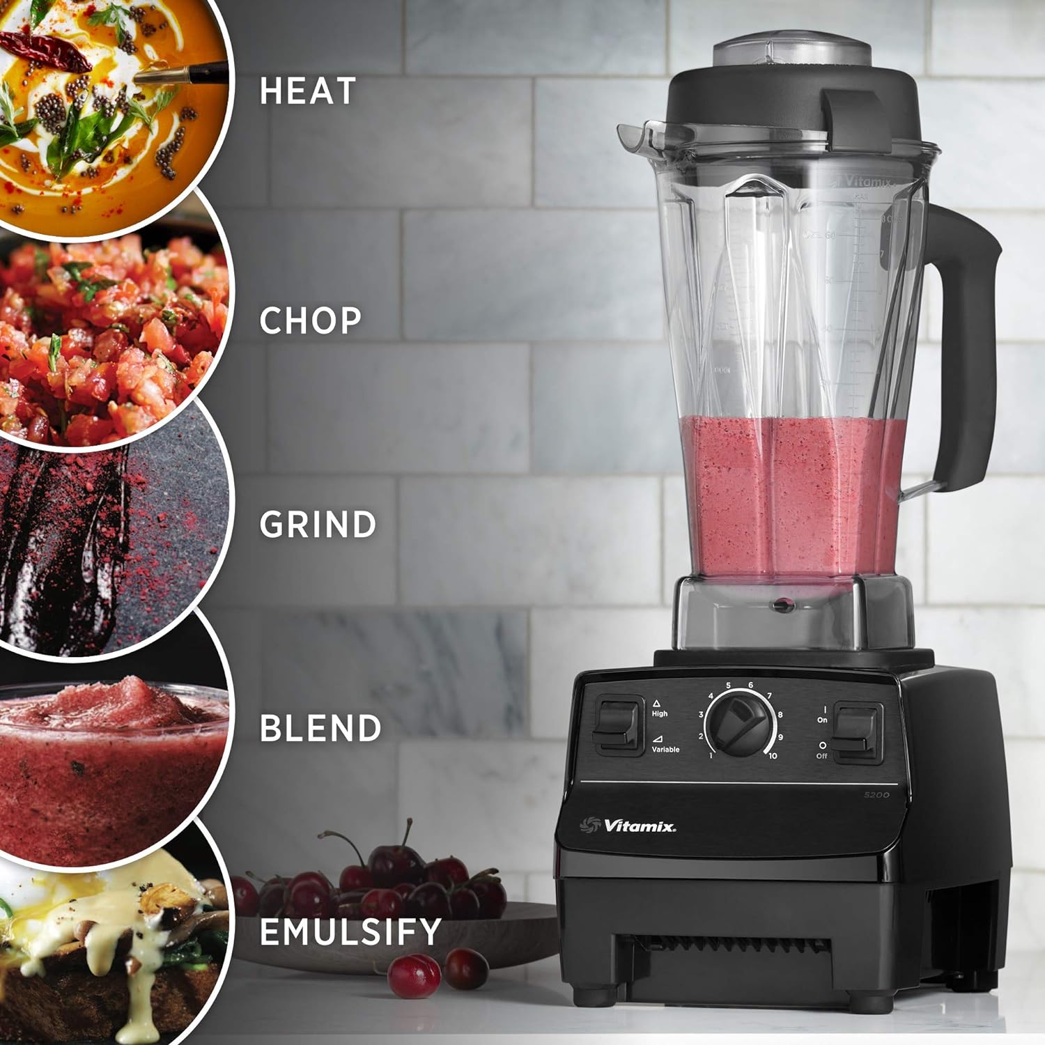 Vitamix 5200 Blender Professional-Grade, Self-Cleaning 64 oz Container