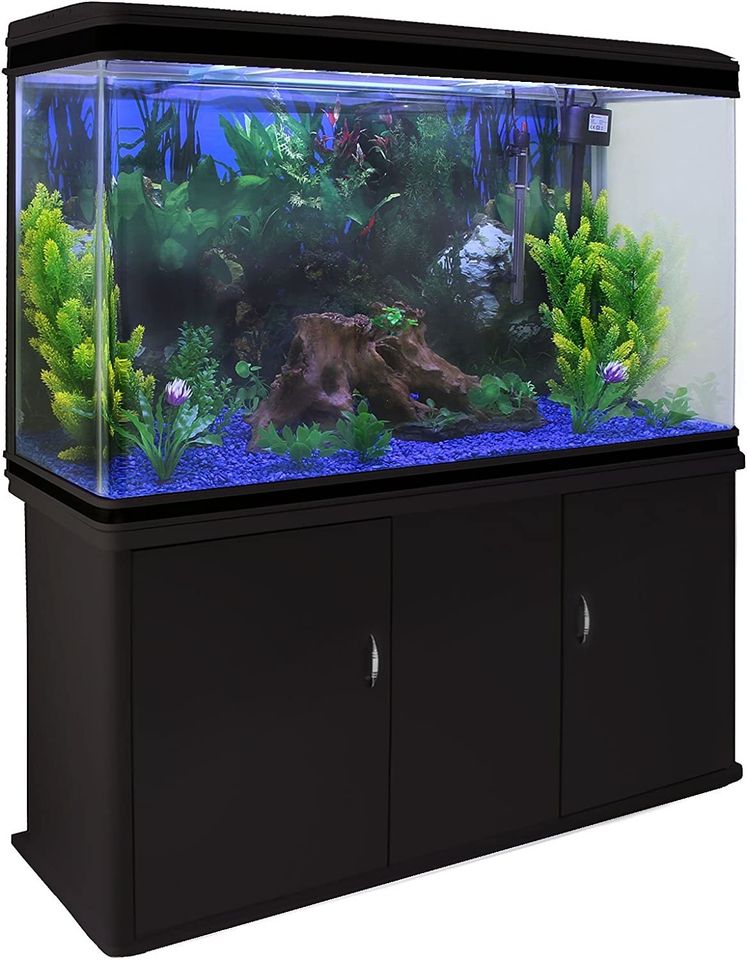 Large Fish Tank Aquarium 4ft 300L Marine Tropical Saltwater Freshwater