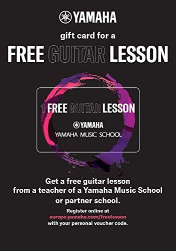 Yamaha GuitarGo - Starter Set Junior - Acoustic guitar pack for young learners including a gig bag, digital tuner for iOS and a footrest