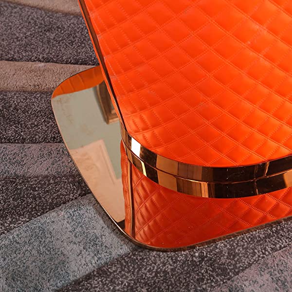 Modern Dining Set for Home, Kitchen, Dining Room w/Storage Racks, Rectangular Table, Steel Frame