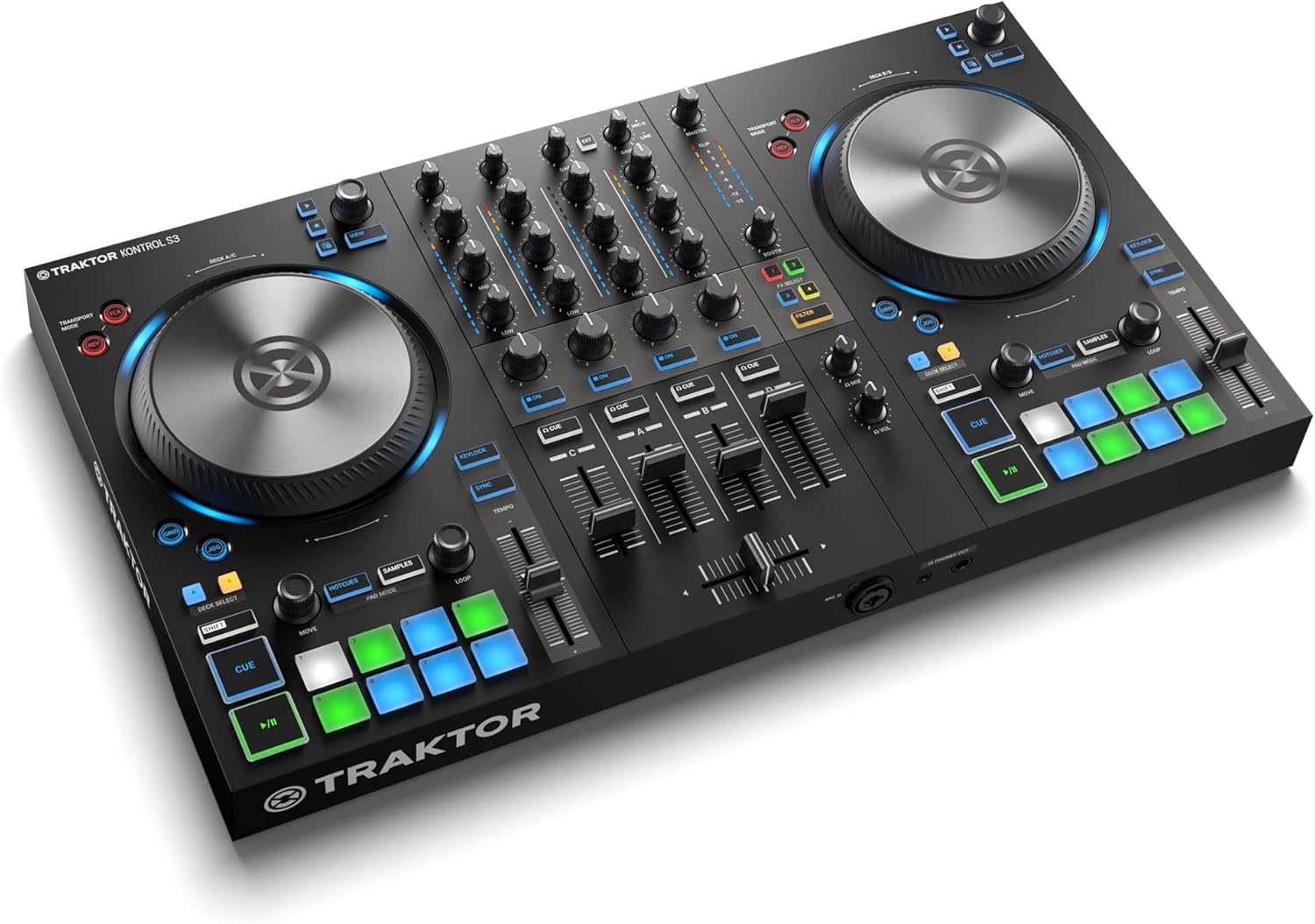 NATIVE INSTRUMENTS Traktor Kontrol S3 DJ Controller + Traktor Pro 4 Software