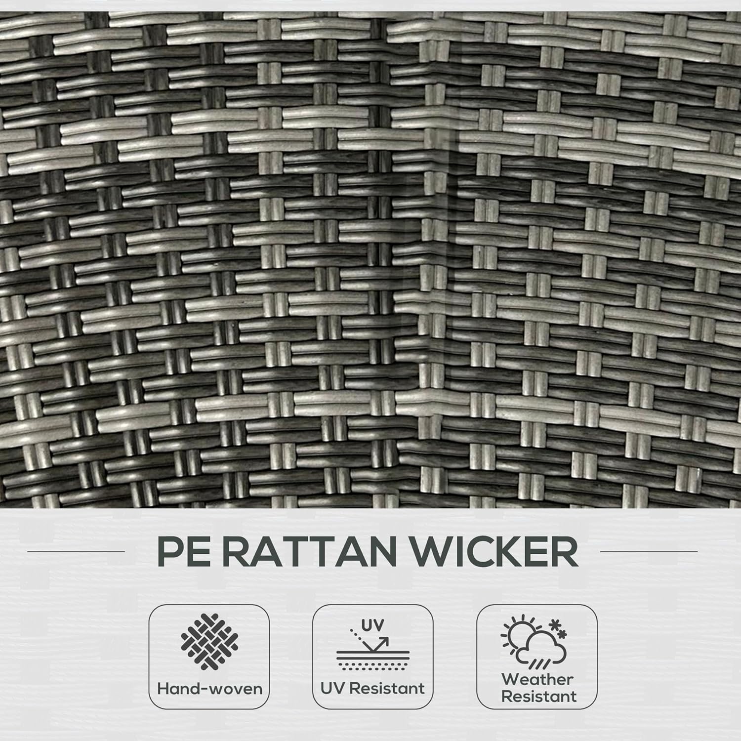 Outsunny 8 Piece Patio Furniture Set