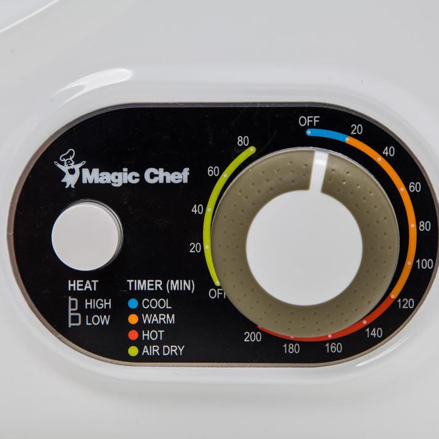 Magic Chef Compact Laundry Dryer Machine, Small Portable Dryer, Vented, 1.5 Cubic Feet, White