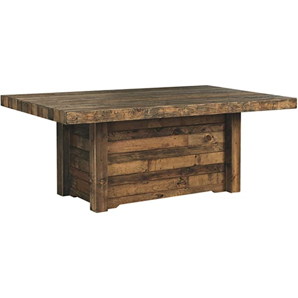 Signature Design by Ashley Dining Table, Sommerford, Summerford & Design - Sommerford Dining Side Chair - Set of 2 - Casual - Brown Upholstery - Black Wood Frame Sommerford Table + Dining Side Chair, Black Wood Frame