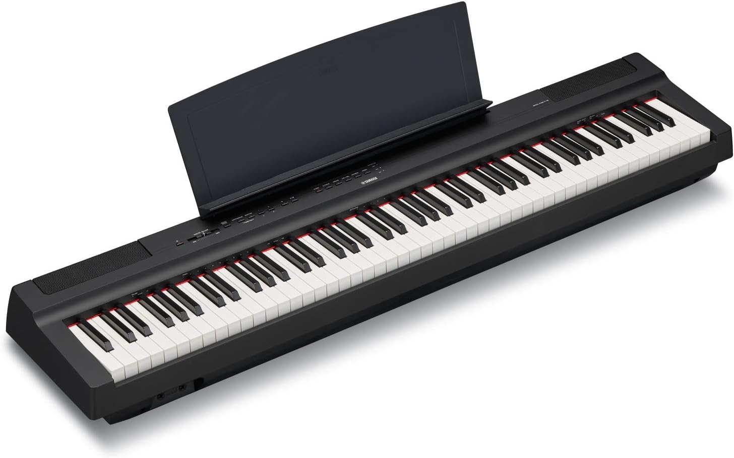 YAMAHA P125 88-Key Weighted Action Digital Piano with Power Supply and Sustain Pedal