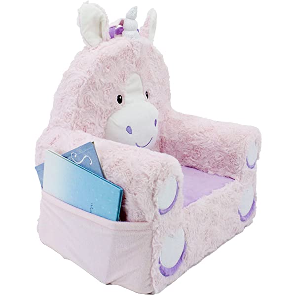 Soft Landing Fox Sweet Seats | Premium Character Chair with Carrying Handle & Side Pockets – Orange