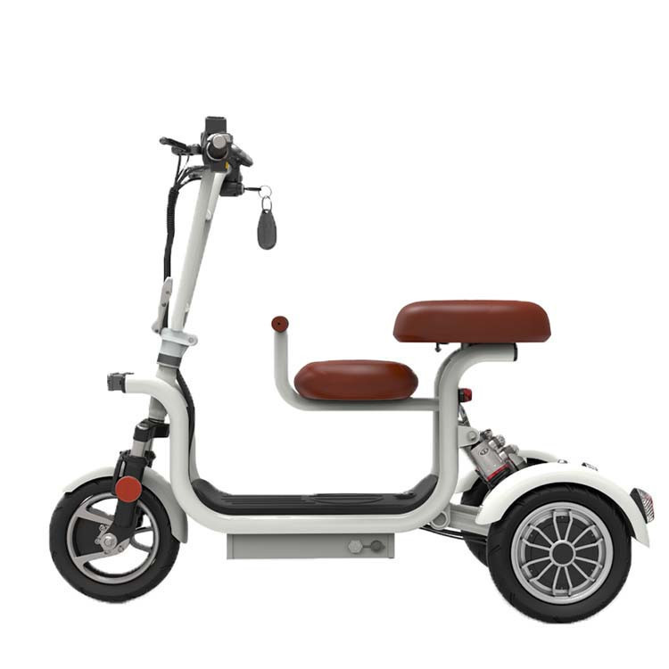Suitable for home travel light tricycle electric scooter 3 wheel powered adult scooter