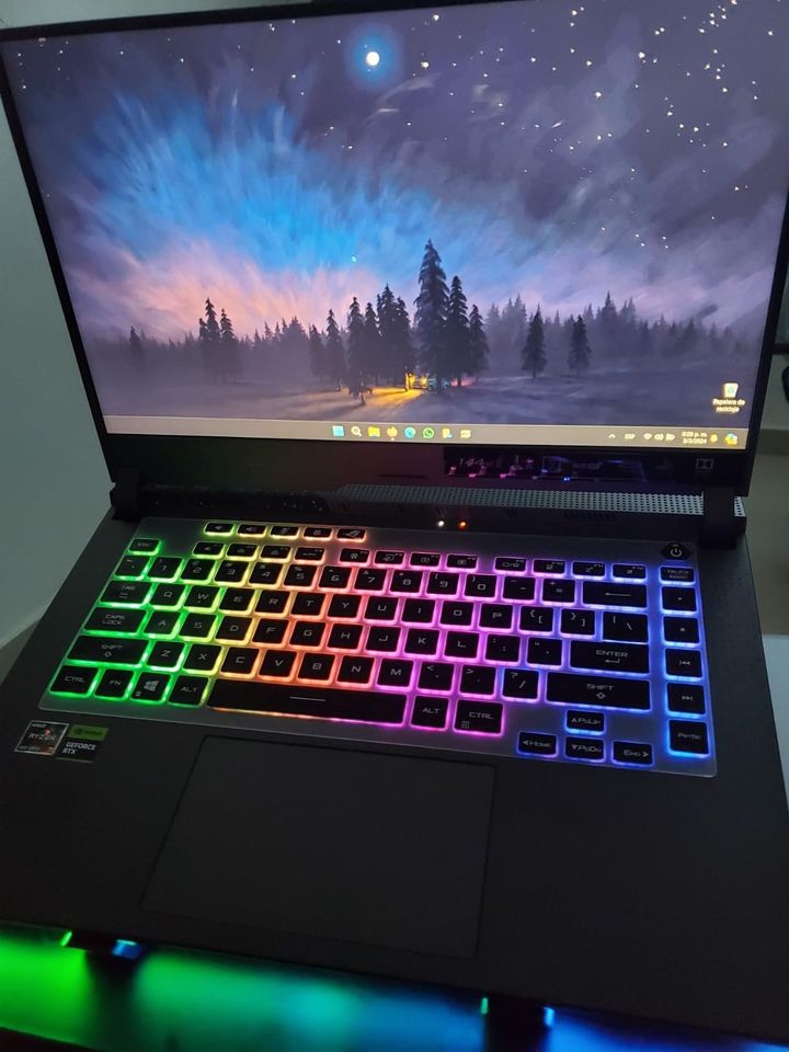 ASUS ROG Strix G15 (2022) Gaming Laptop, 15” 16:10 FHD 144Hz, GeForce RTX 3050, AMD Ryzen™ 7 6800H/HS, 16GB DDR5, 512GB PCIe SSD, Wi-Fi 6E, Windows 11, G513RC-ES73, Eclipse Gray