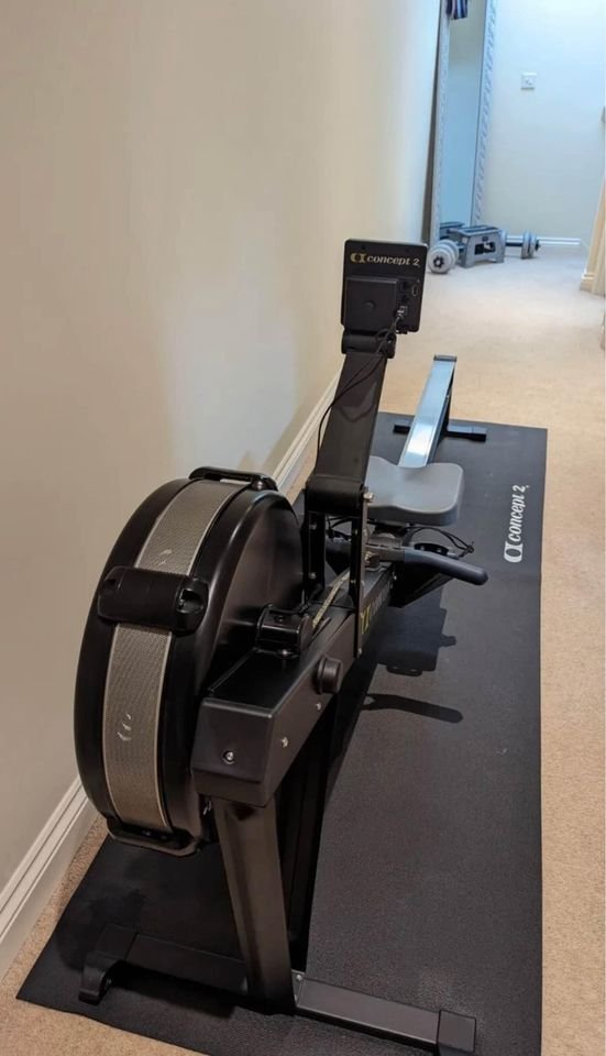 CONCEPT 2 MODEL D WITH PM5 IN BLACK, OUTSTANDING CONDITION!
