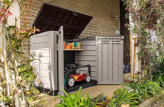 Keter 250001 Store It Out Pro Outdoor Storage Shed, 145.5 x 82 x 123cm
