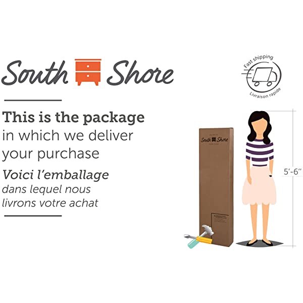 South Shore Bar Cabinet with Bottle and Glass Storage, Black Oak Black Oak Bar Cabinet