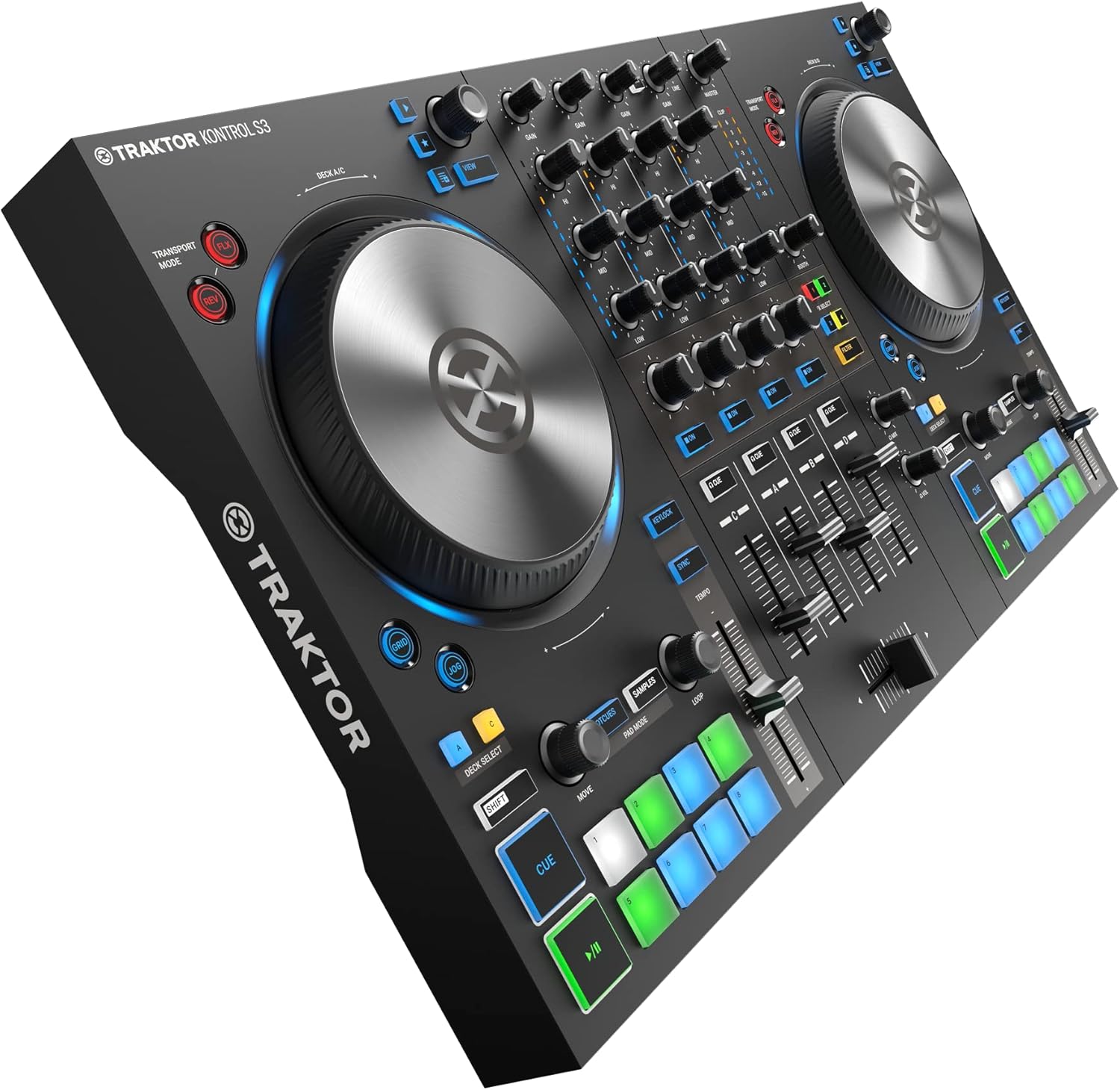 NATIVE INSTRUMENTS Traktor Kontrol S3 DJ Controller + Traktor Pro 4 Software