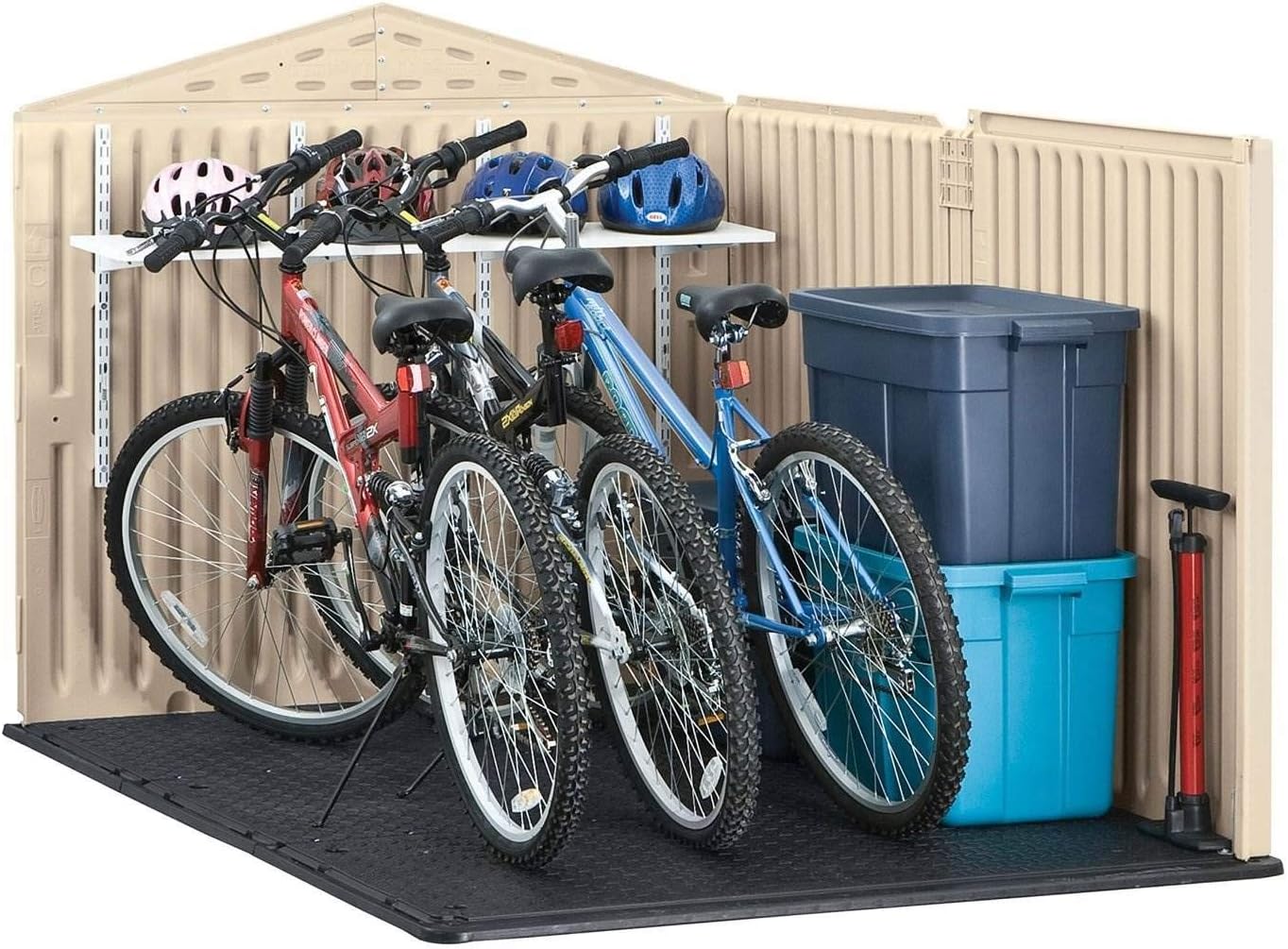 Rubbermaid Slide-Lid Resin Outdoor Storage Shed (5 x 6.5 Ft)